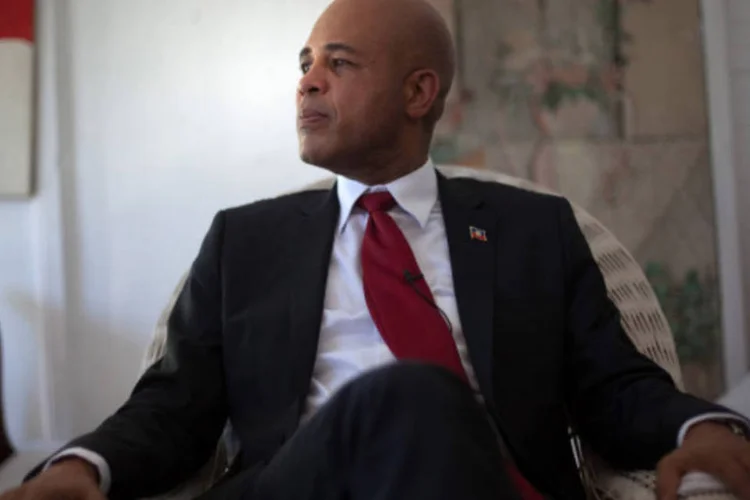Michel Martelly, novo presidente do Haiti: acusações de fraude durante a votação (Getty Images / Allison Shelley)
