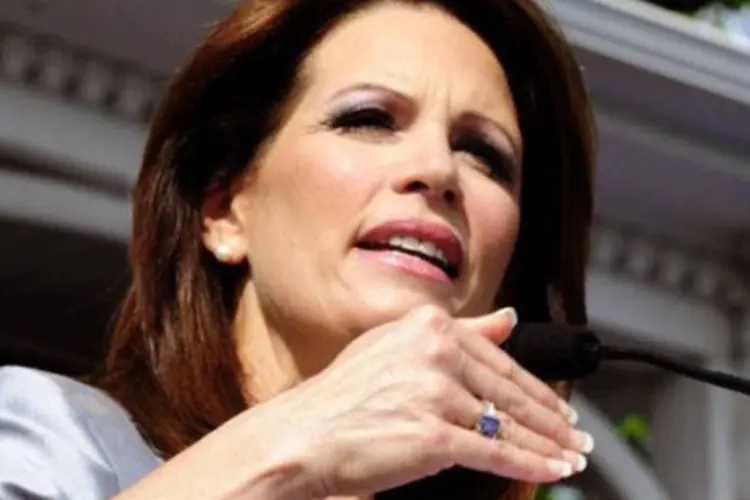 Michele Bachmann, pré-candidata republicana às eleições americanas de 2012 (Steve Pope/AFP)