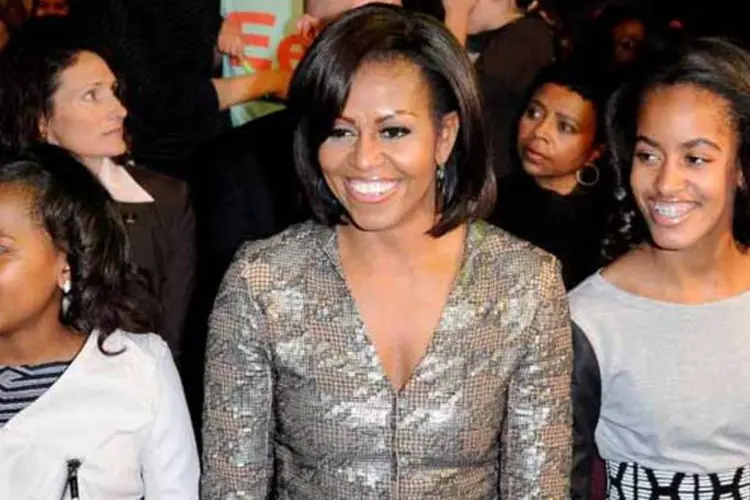 Michelle Obama parece romper com a imagem da advogada hesitante em se mudar de Chicago (Getty Images)