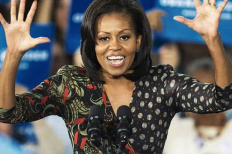 
	Michelle Obama: a pesquisa mostra a primeira-dama com 69% de popularidade
 (Paul J. Richards/AFP)
