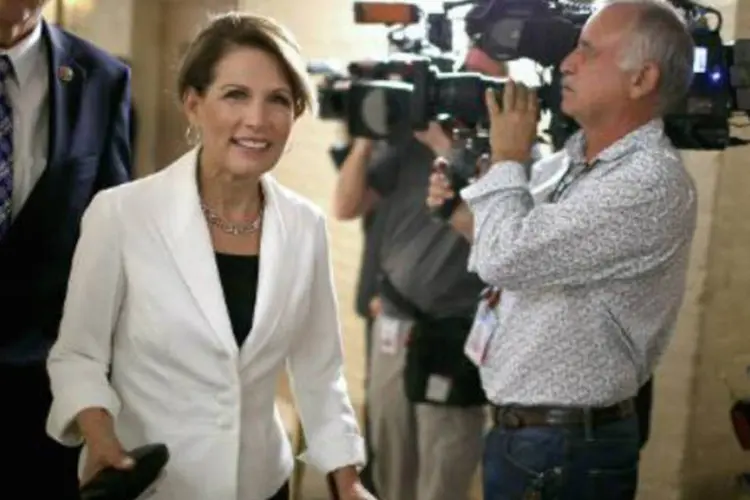 
	Michelle Bachmann:&nbsp;&quot;Com certeza, valeu a pena&quot;, assegurou a fundadora do Tea Party. &quot;Nossa luta foi uma boa luta&quot;
 (AFP)