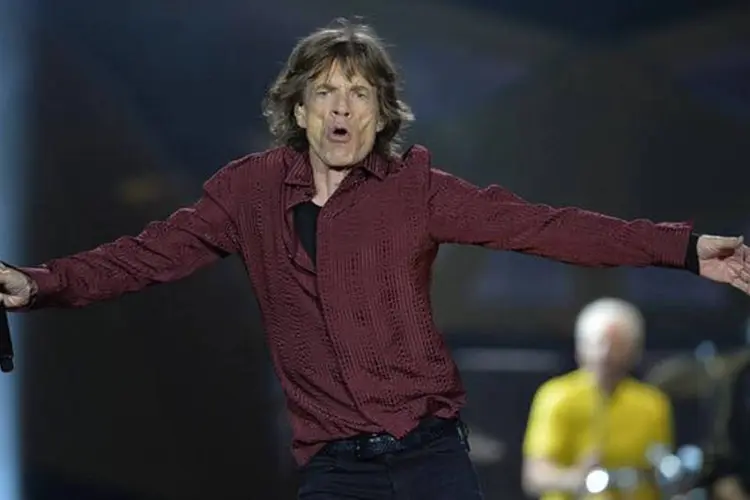 Mick Jagger: turnê reagendada "The Rolling Stones-14 on Fire” começou no sul da Austrália em 25 de outubro (Anders Wiklund/TT News Agency/Reuters)