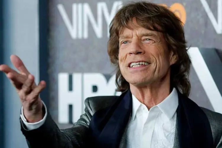 Mick Jagger: astro do rock participou de concerto de quase cinco horas na internet (Eduardo Munoz/Reuters)