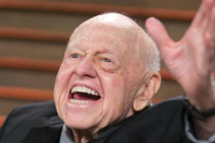O ator Mickey Rooney: Rooney estava doente há algum tempo, segundo a imprensa (Adrian Sanchez-Gonzalez/AFP)