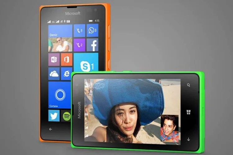 Lumia 435: mais um concorrente no disputado mercado de smartphones de baixo custo (Divulgação)