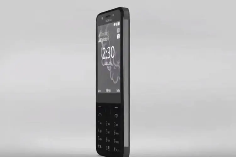 
	Nokia 230: celular lembra muito os modelos lan&ccedil;ados na d&eacute;cada passada
 (Reprodução/YouTube)