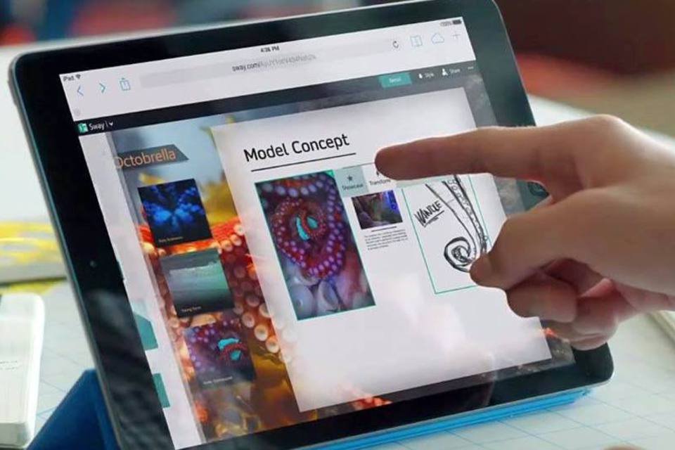 Microsoft anuncia o Sway, novo aplicativo da série Office