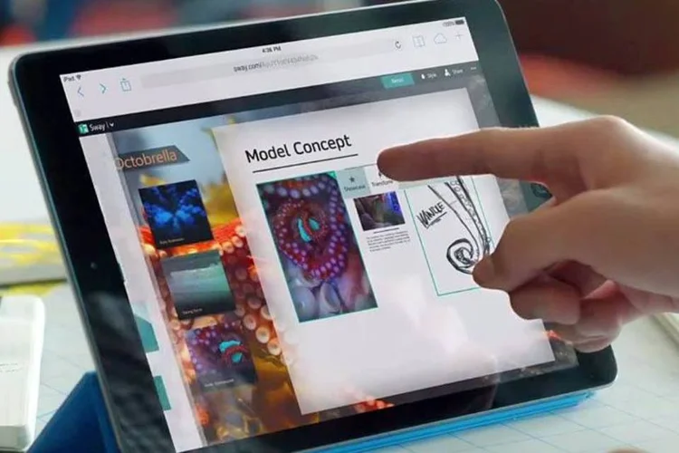 Microsoft Sway: a versão para iPhone e iPad deve ser liberada logo (Reprodução / YouTube / Microsoft)