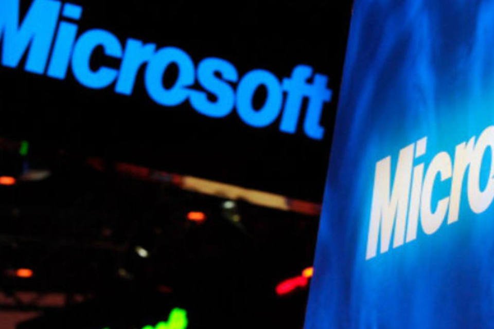 Lucro da Microsoft recua 3,7% e soma US$ 6,38 bilhões