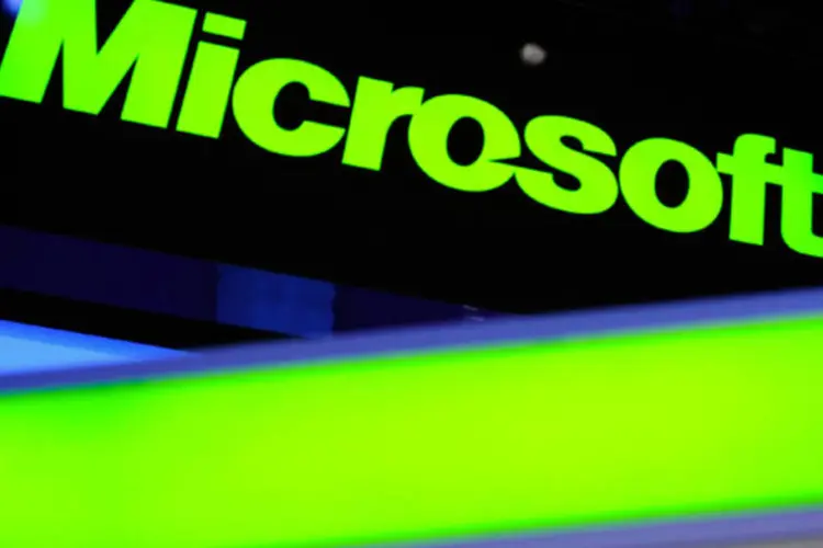 
	Microsoft: a empresa foi acusada de ter vendido os direitos de um software da Navision abaixo do pre&ccedil;o de mercado
 (David Becker/Getty Images)