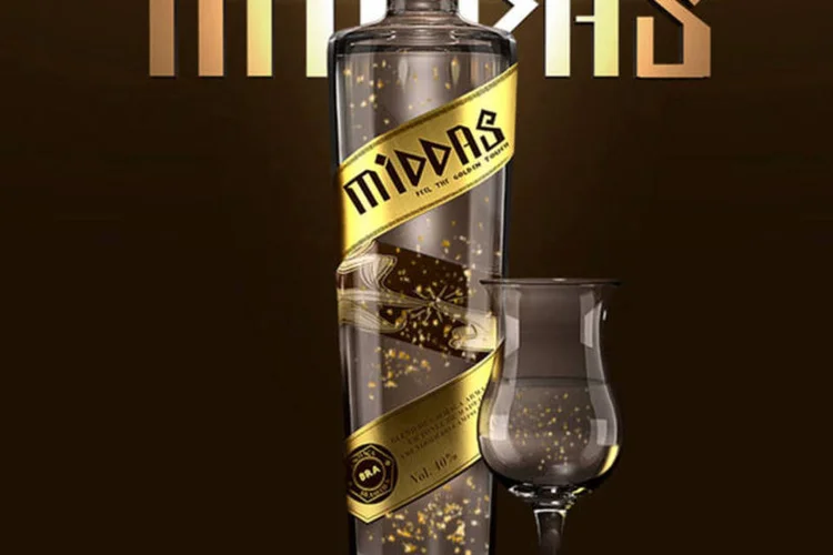 
	Cacha&ccedil;a Middas: cada unidade da bebida custa R$ 149,90 e tem 700 ml de cacha&ccedil;a
 (Divulgação)