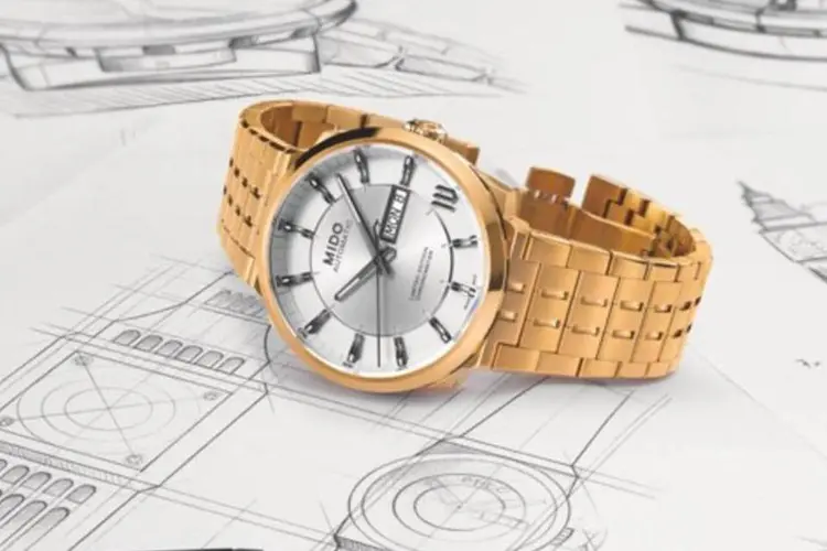 Mido Big Ben Limited Edition: o relógio, assim como muitas peças da companhia, presta uma homenagem a um símbolo arquitetônico (Divulgação)