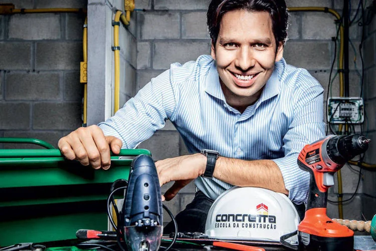 Miguel Pierre, da Escola Concretta (Cristiano Mariz / EXAME PME)