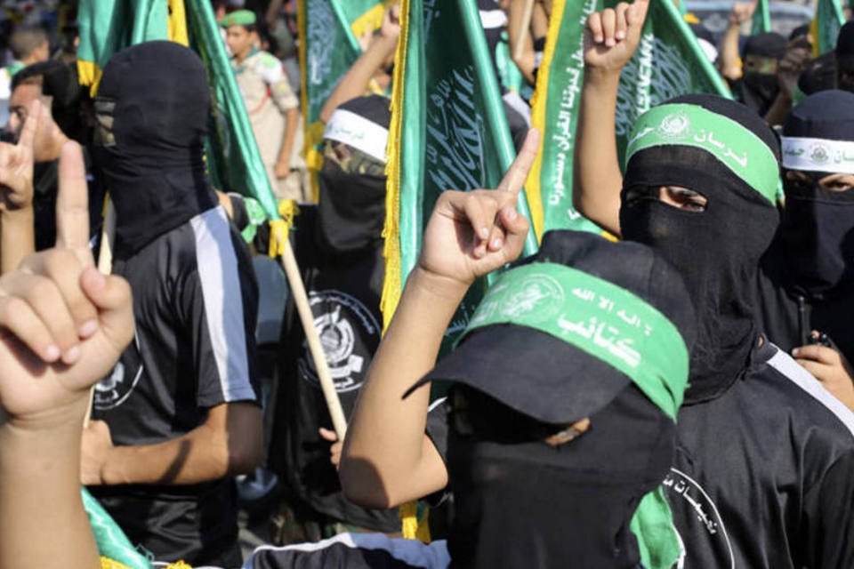 Hamas: reconciliação tem como objetivo que o grupo transfira o controle total do enclave à Palestina (Ibraheem Abu Mustafa/Reuters/Reuters)