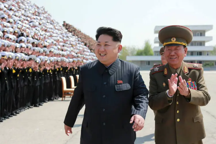 
	Militares da Coreia do Norte: governos das duas Coreias assinaram h&aacute; uma semana um acordo para p&ocirc;r fim &agrave; tens&atilde;o
 (Reuters)