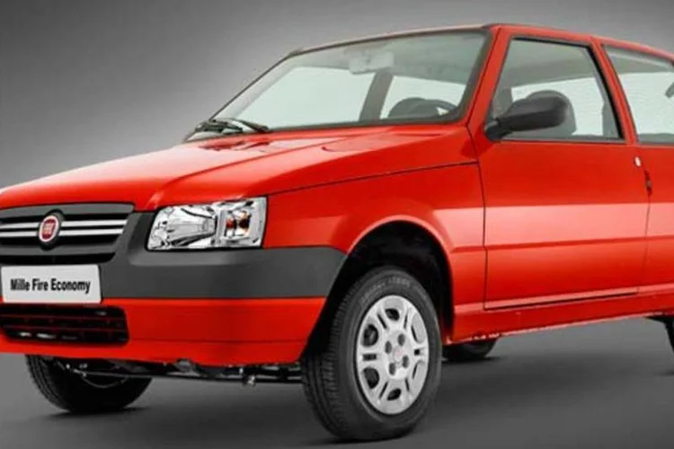 Modelos de entrada: Fiat Mille Fire Economy (Divulgação)