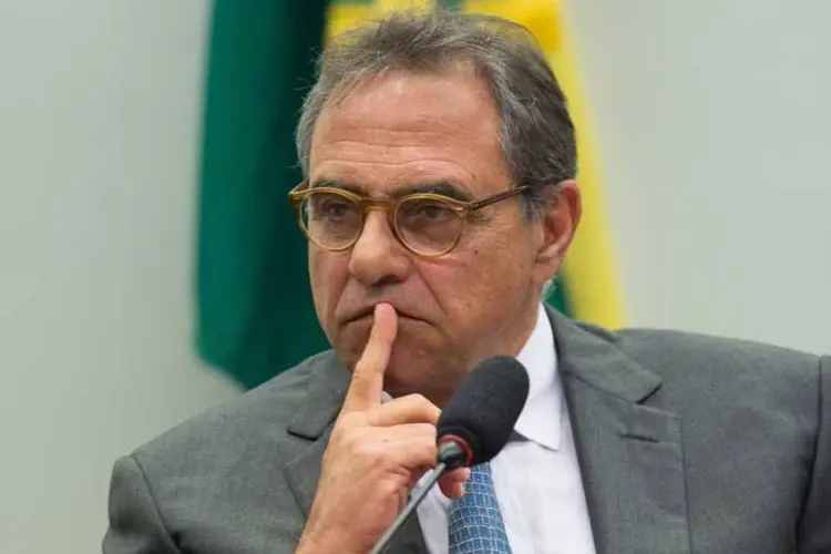 Silêncio: Milton Pascowitch em CPI da Petrobras (Marcelo Camargo/ Agência Brasil)