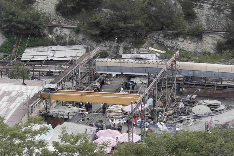 Mina na cidade de Soma, Turquia: acusados tentaram atribuir à culpa uns aos outros (Osman Orsal/Reuters)