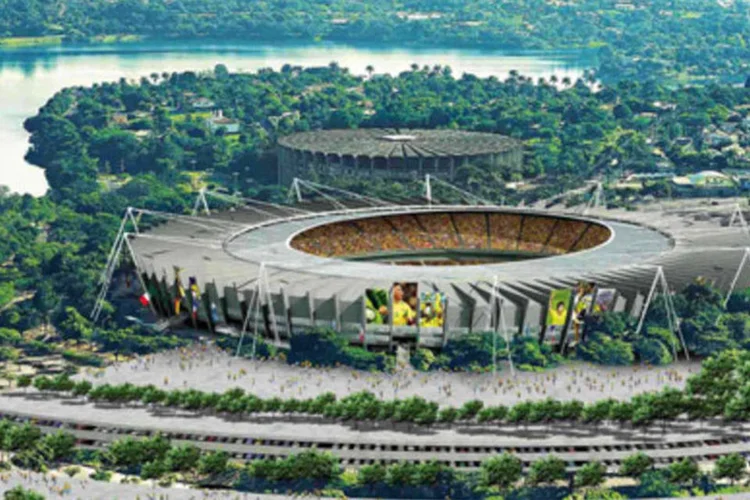 Projeto de reformas no estádio do Mineirão, em Belo Horizonte, que sediou seu último jogo antes das obras no último domingo (6/6)