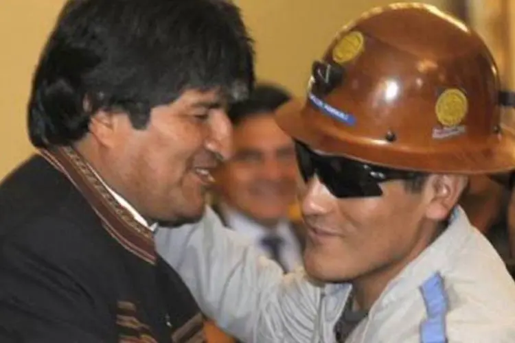 Apesar do convite de Evo Morales, Carlos Mamani preferiu ficar no Chile (Jorge Bernal/AFP)