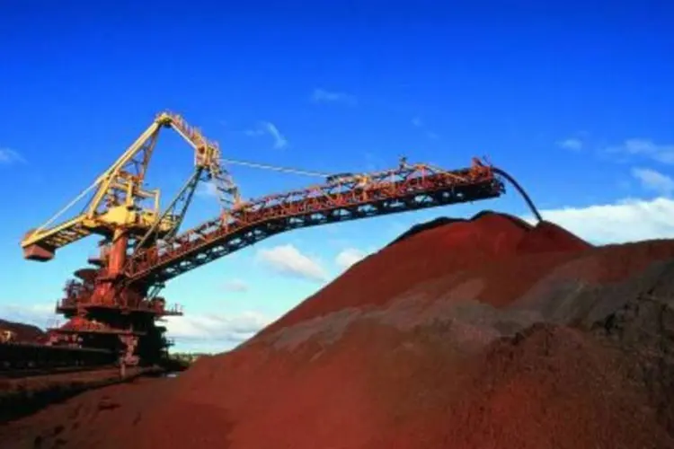 Extração de minério de ferro: preço da comodity foi um dos responsáveis pelo aumento do IGP-DI (.)