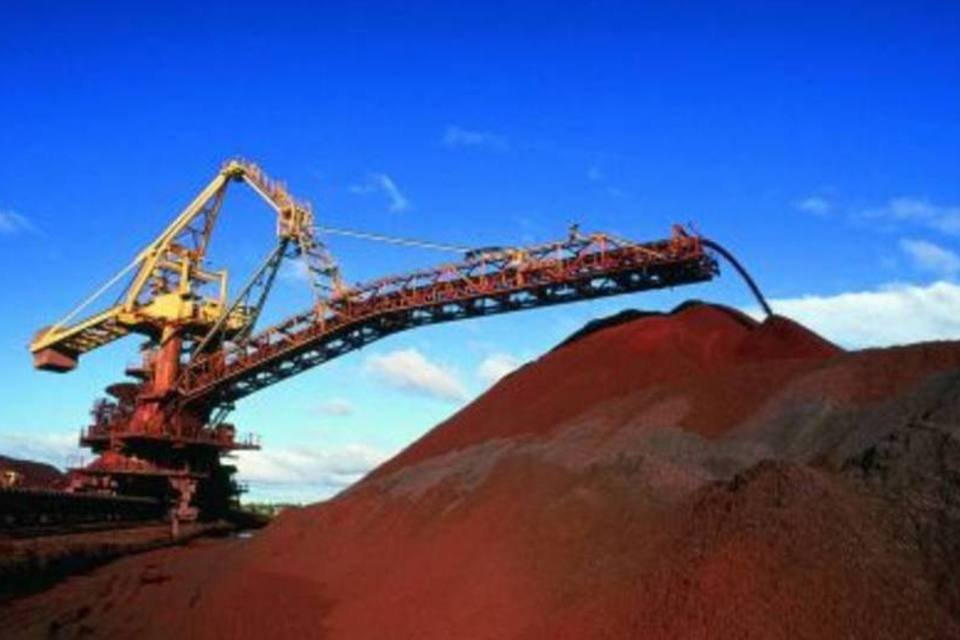 Preço do minério de ferro sobe na China