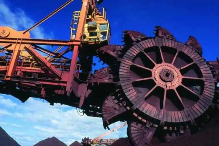 Pátio de estocagem de minério de ferro: estado indiano quer proibir exportação (Dario Zalis/AGÊNCIA VALE)