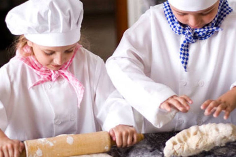 Minichefs ensina culinária para crianças
