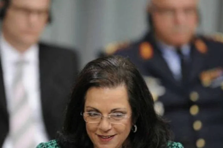 Nilda Garré: ministra destaca a pureza da droga encontrada (AFP)