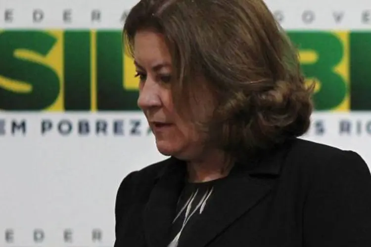 
	A ministra do Planejamento, Miriam Belchior: a estimativa de c&acirc;mbio m&eacute;dio passou de R$ 1,93 para R$ 1,96
 (Ueslei Marcelino/Reuters)