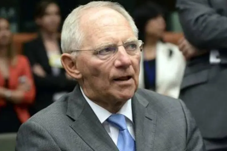 Ministro alemão Schäuble: um temor surgiu em parte do setor financeiro desde que o presidente americano, Donald Trump, disse que revisaria a lei Dodd-Frank (Thierry Charlier/AFP)