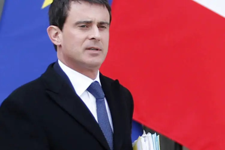 
	Manuel Valls: r&iacute;gido centrista de 51 anos foi o ministro mais popular de Hollande nas pesquisas desde que ocupou o Minist&eacute;rio do Interior
 (Charles Platiau/Reuters)