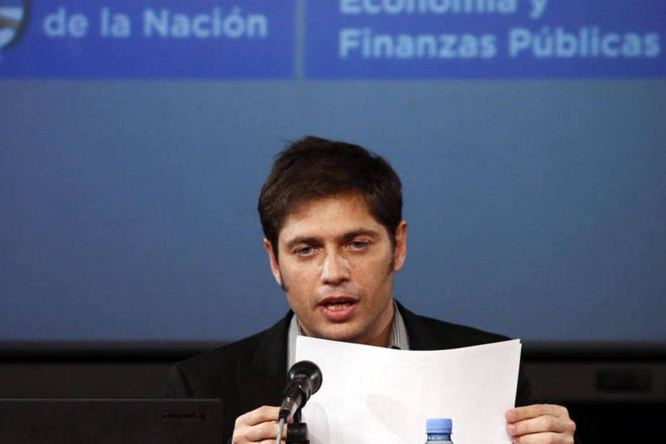 Argentina vai agir para investidor receber, diz Kicillof