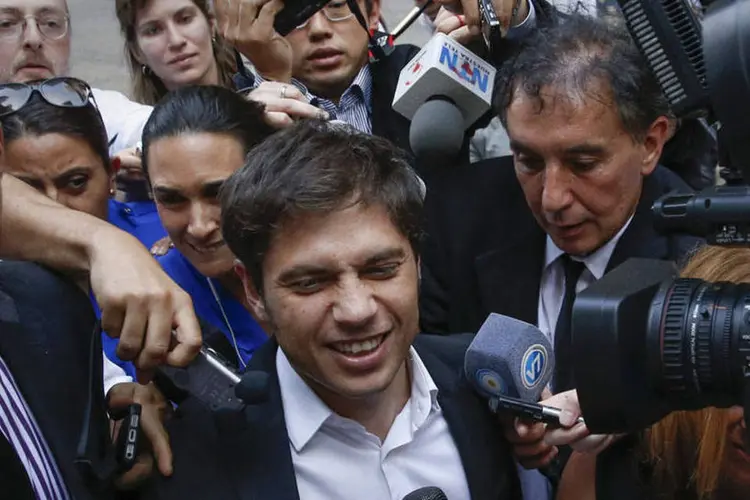 
	Axel Kicillof, ministro da Economia da Argentina: ap&oacute;s uma reuni&atilde;o de 12 horas, a disputa continuou sem solu&ccedil;&atilde;o
 (Shannon Stapleton/Reuters)