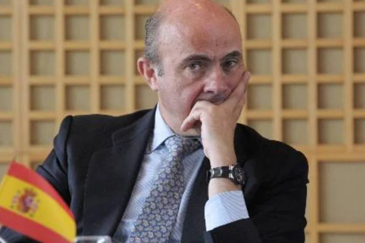 
	Ministro da Economia espanhol, Luis de Guindos: Espanha viu sua d&iacute;vida disparar
 (Eric Piermont/AFP)