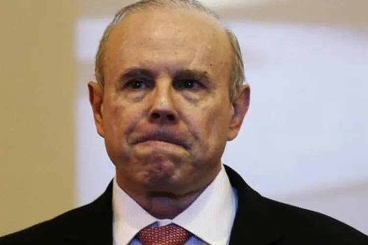 
	Guido Mantega: At&eacute; o Ministro da Fazenda disse revisar&aacute; sua proje&ccedil;&atilde;o, de aumento de 1,8%
 (Ueslei Marcelio/Reuters)