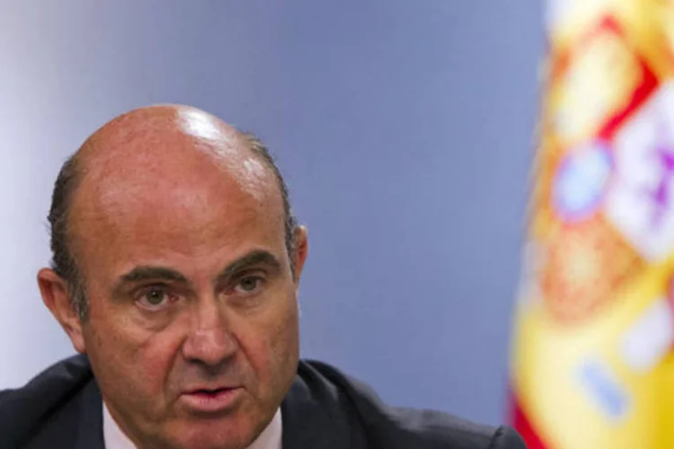 Ministro de Economia da Espanha, Luis De Guindos: segundo ele, desemprego também se reduzirá mais do que o previsto (Angel Navarrete/Bloomberg)