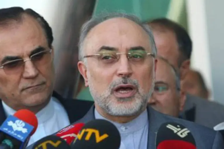 Ali Akbar Salehi: chanceler do Irã afirma que ex-militares iranianos estão entre os sequestrados por rebeldes sírios (Adem Altan/AFP)