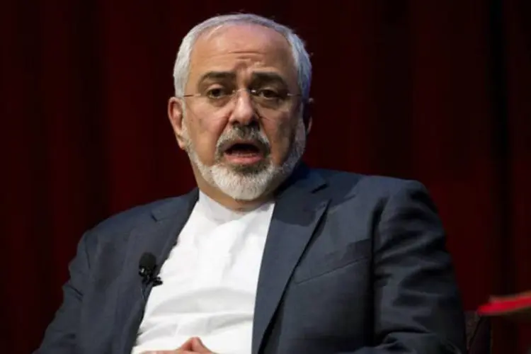 Mohammad Javad Zarif: "comunicado repugnante da Casa Branca... o povo do Irã rejeita esse tipo de alegação de amizade dos Estados Unidos" (Lucas Jackson/Reuters)