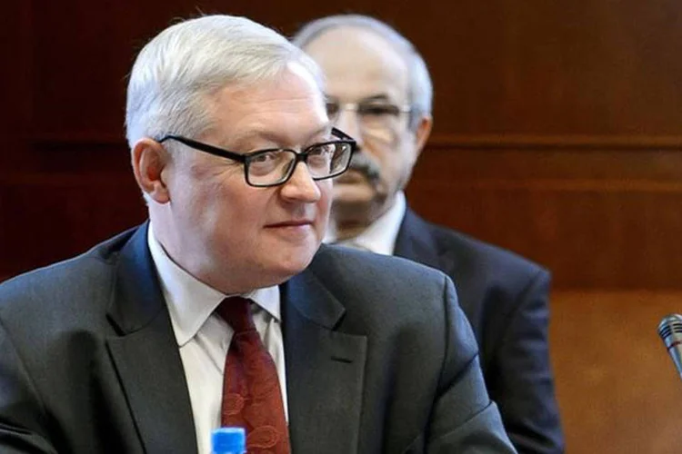 
	Vice-ministro russo das Rela&ccedil;&otilde;es Exteriores, Sergei Ryabkov: &quot;o ponto principal que gera otimismo &eacute; a determina&ccedil;&atilde;o de todos os ministros de atingir resultados&quot;
 (REUTERS/Fabrice Coffrini/Pool)