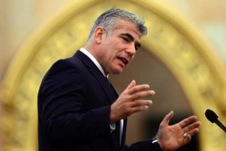 Yair Lapid: "Vamos consertar os erros juntos" (Attila Kisbenedek/AFP)