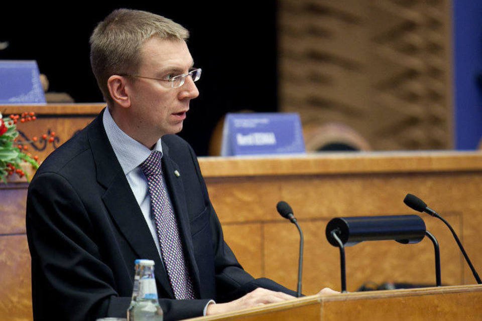 Edgars Rinkevics, ministro das Relações Exteriores da Letônia: "anuncio com orgulho que sou gay" (Saeima/Wikimedia Commons)