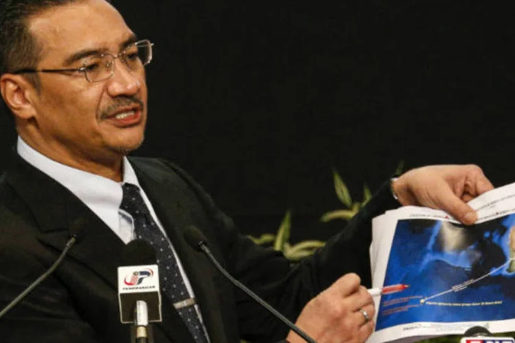 Ministro da Defesa da Malásia, Hishamudin Hussein: "acho que a história nos julgará positivamente" (Athit Perawongmetha/Reuters)