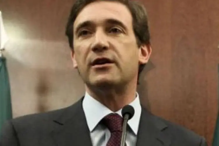 O primeiro-ministro português, Pedro Passos Coelho: gabinete mais enxuto que o do antecessor (AFP)