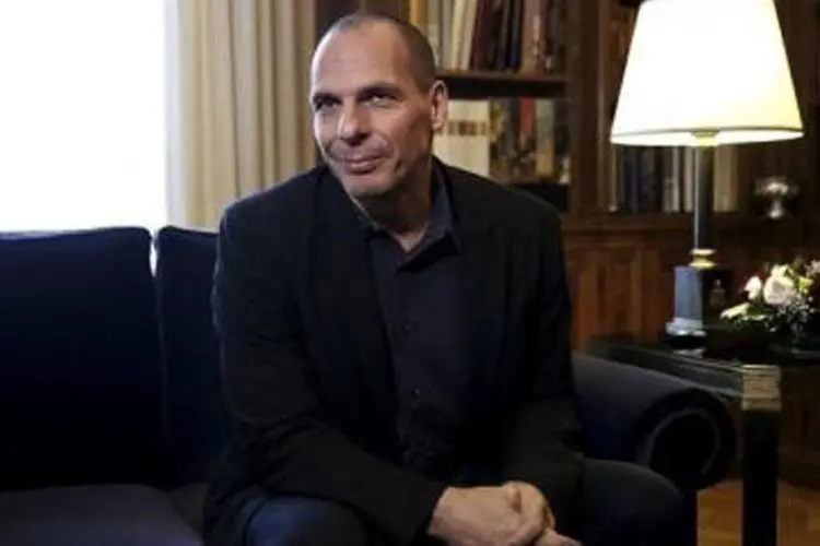 
	Ministro grego das Finan&ccedil;as, Yanis Varoufakis: acad&ecirc;mico tem mantido uma presen&ccedil;a muito mais reservada nos &uacute;ltimos dias
 (REUTERS/Alkis Konstantinidis)