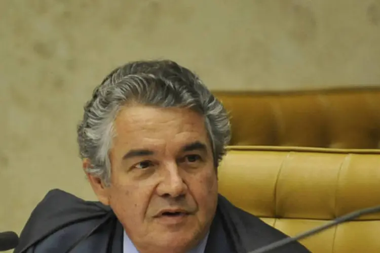 
	O ministro do STF, Marco Aur&eacute;lio Mello: o ministro sinalizou que deve votar pela rejei&ccedil;&atilde;o dos embargos
 (José Cruz/ABr)
