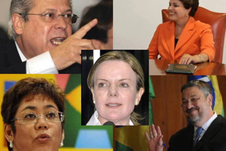 Gleisi Hoffman assume o ministério da Casa Civil (Fotomontagem)
