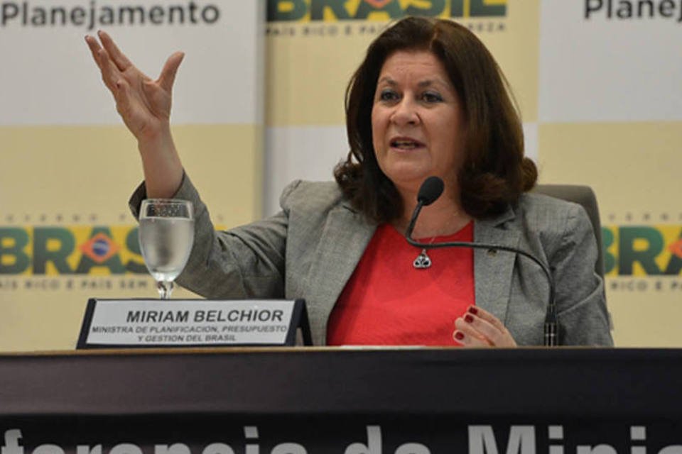Ministra do Planejamento, Miriam Belchior: Ministério fez um ajuste de receitas e despesas para 2013 (Valter Campanato/ABr)