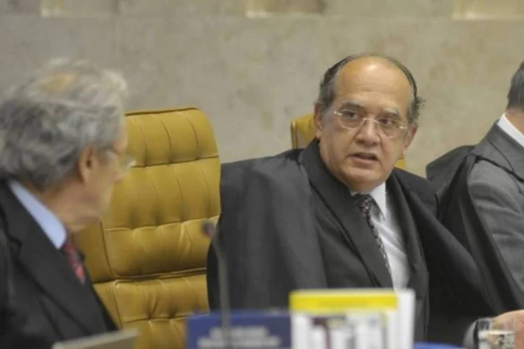 
	Gilmar Mendes e Ricardo Lewandowski: &quot;Vossa Excel&ecirc;ncia n&atilde;o me est&aacute; tratando com a devida seriedade&rdquo;, disse Mendes ao presidente do STF
 (José Cruz/ABr)