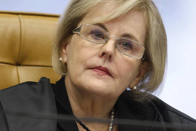 Rosa Weber: a ministra acompanhou os votos já proferidos na sessão desta tarde (Nelson Jr./SCO/STF/Divulgação)